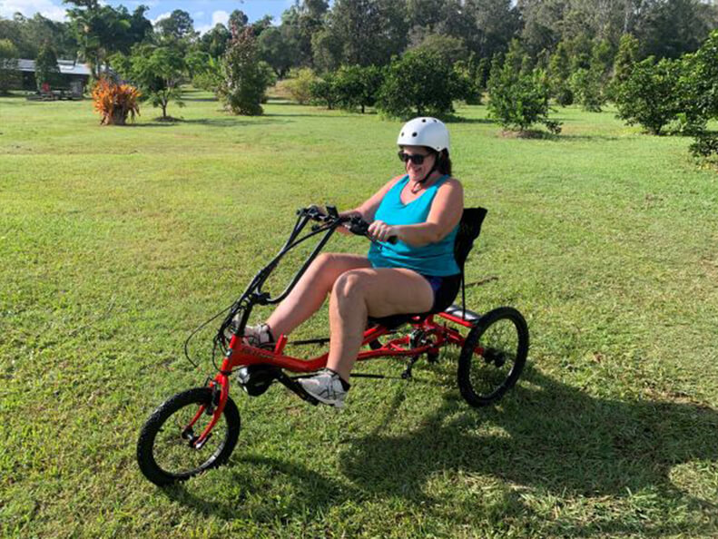 An example of an eTrike we supported for one of our clients with Multiple Sclerosis